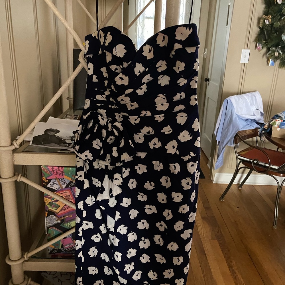AJ Bari Strapless Dress